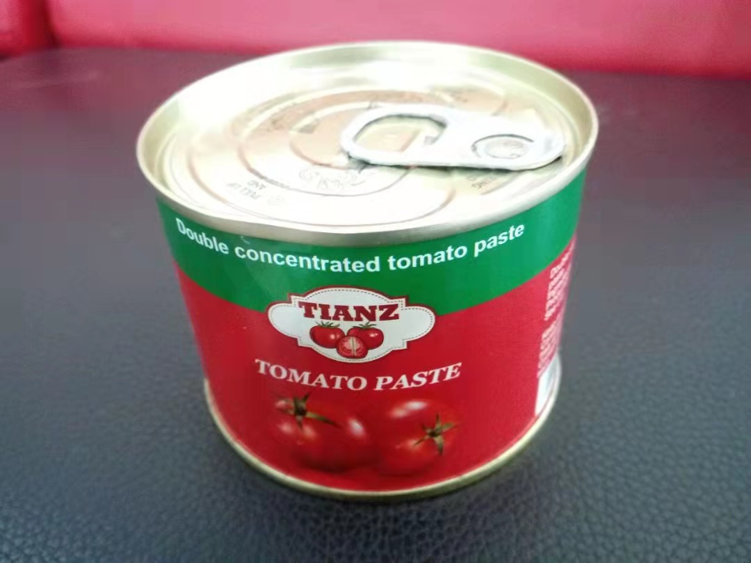 Tomatenpuree in blik 70G Hard open deksel - tomatenpuree1-37