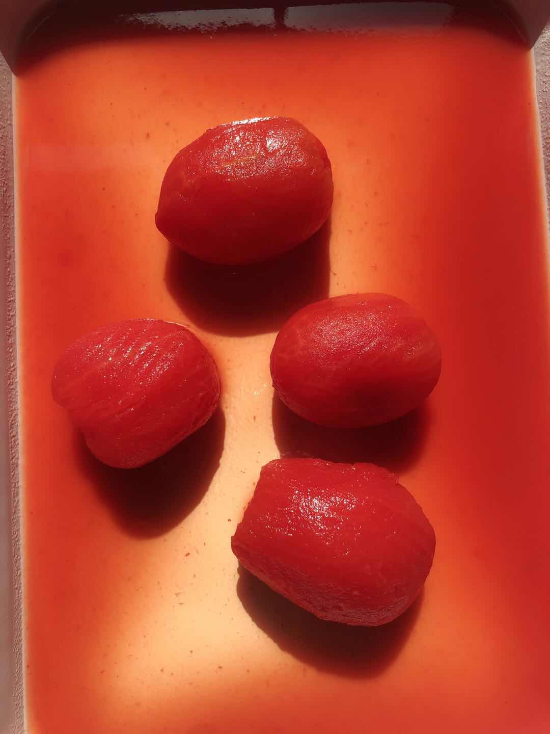 Hele gepelde tomaat-tomaat 400g