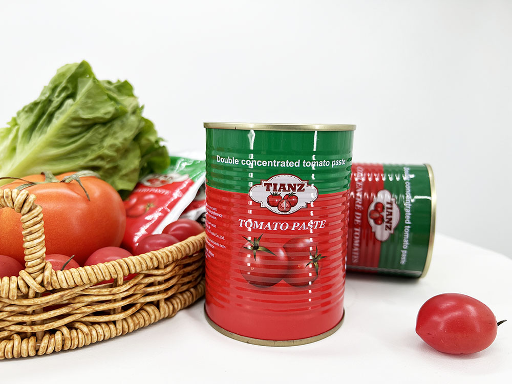 Tianz Tomatenpuree In Blik 400g Brix:28%-30%